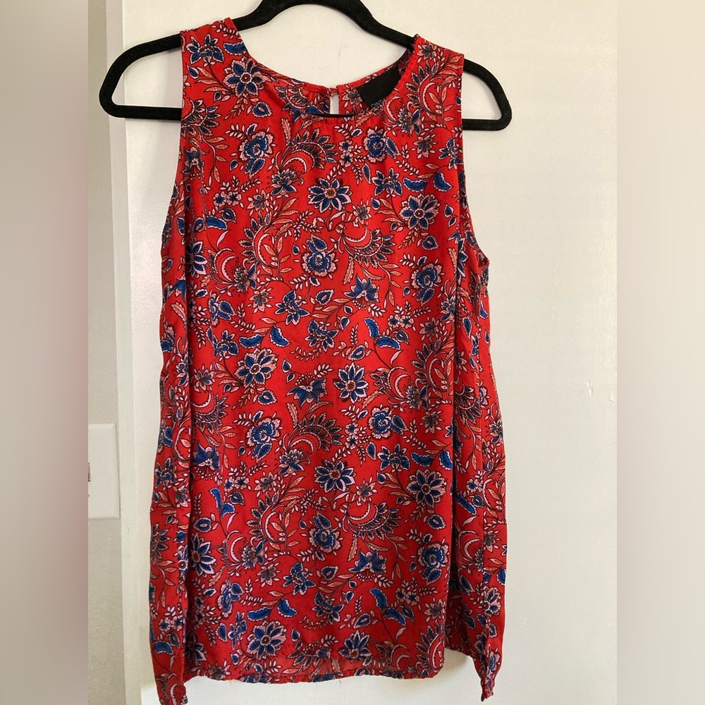 Red Cynthia Rowley Top